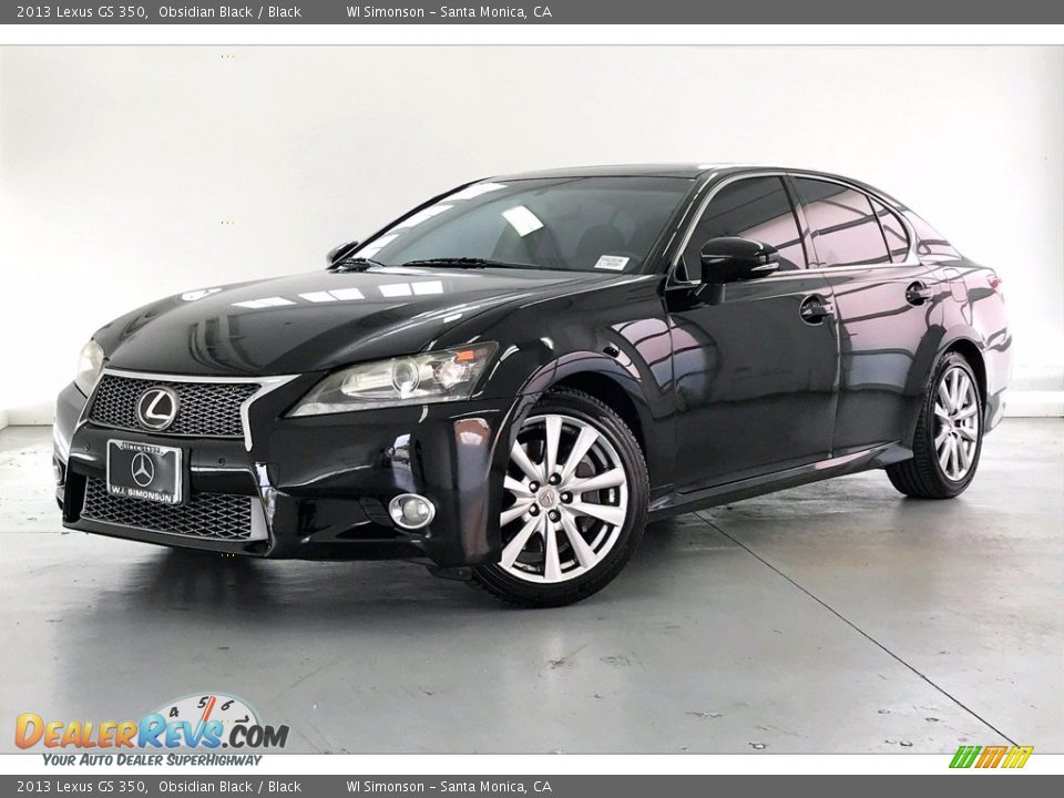 2013 Lexus GS 350 Obsidian Black / Black Photo #11