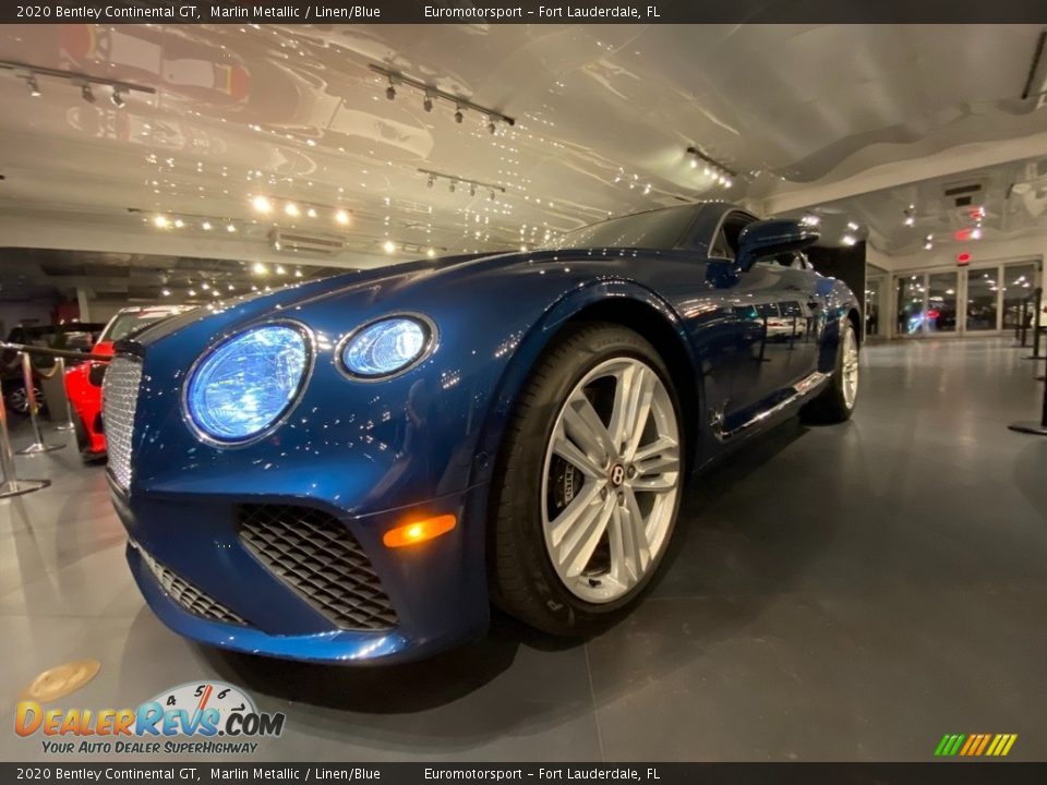 2020 Bentley Continental GT Marlin Metallic / Linen/Blue Photo #5