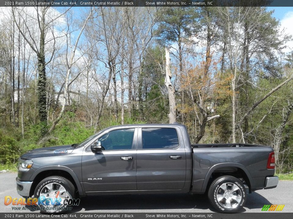 Granite Crystal Metallic 2021 Ram 1500 Laramie Crew Cab 4x4 Photo #1