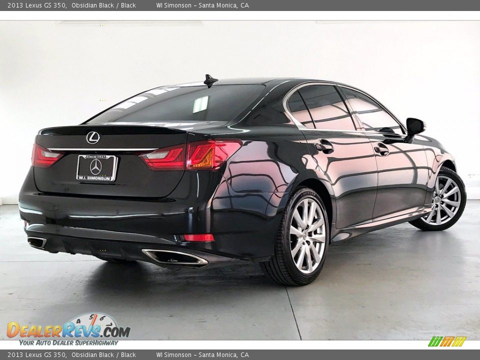 2013 Lexus GS 350 Obsidian Black / Black Photo #12