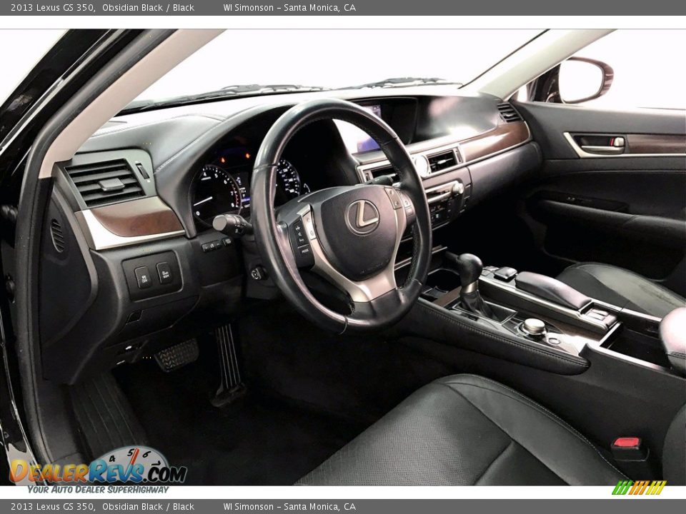 2013 Lexus GS 350 Obsidian Black / Black Photo #13