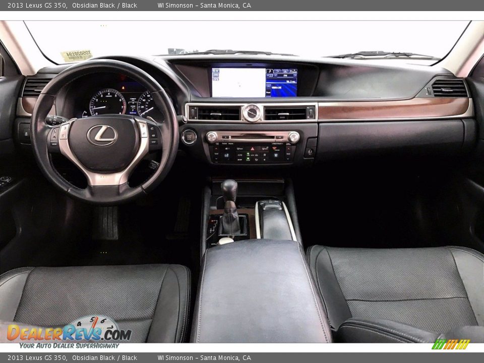 2013 Lexus GS 350 Obsidian Black / Black Photo #14