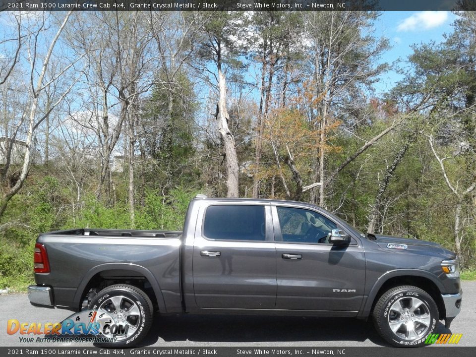 Granite Crystal Metallic 2021 Ram 1500 Laramie Crew Cab 4x4 Photo #6