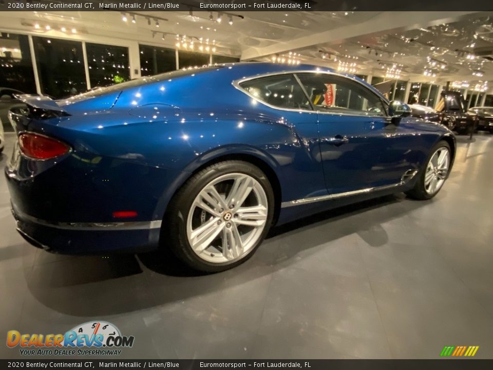 2020 Bentley Continental GT Marlin Metallic / Linen/Blue Photo #13