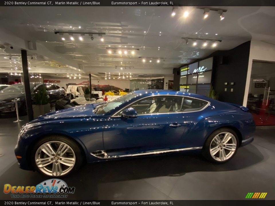 2020 Bentley Continental GT Marlin Metallic / Linen/Blue Photo #14