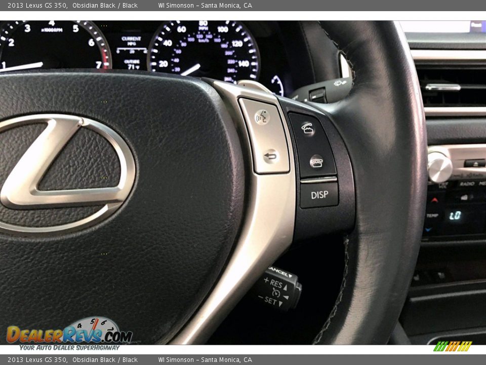 2013 Lexus GS 350 Obsidian Black / Black Photo #21