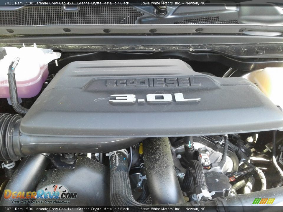 2021 Ram 1500 Laramie Crew Cab 4x4 3.0 Liter DOHC 24-Valve Turbo-Diesel V6 Engine Photo #11