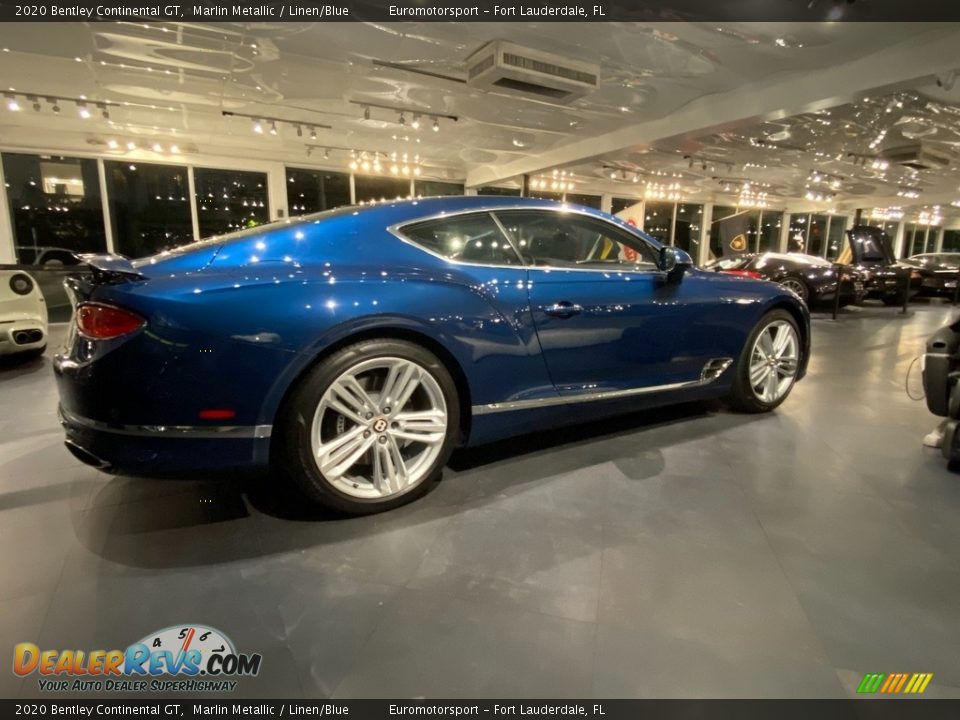 2020 Bentley Continental GT Marlin Metallic / Linen/Blue Photo #26