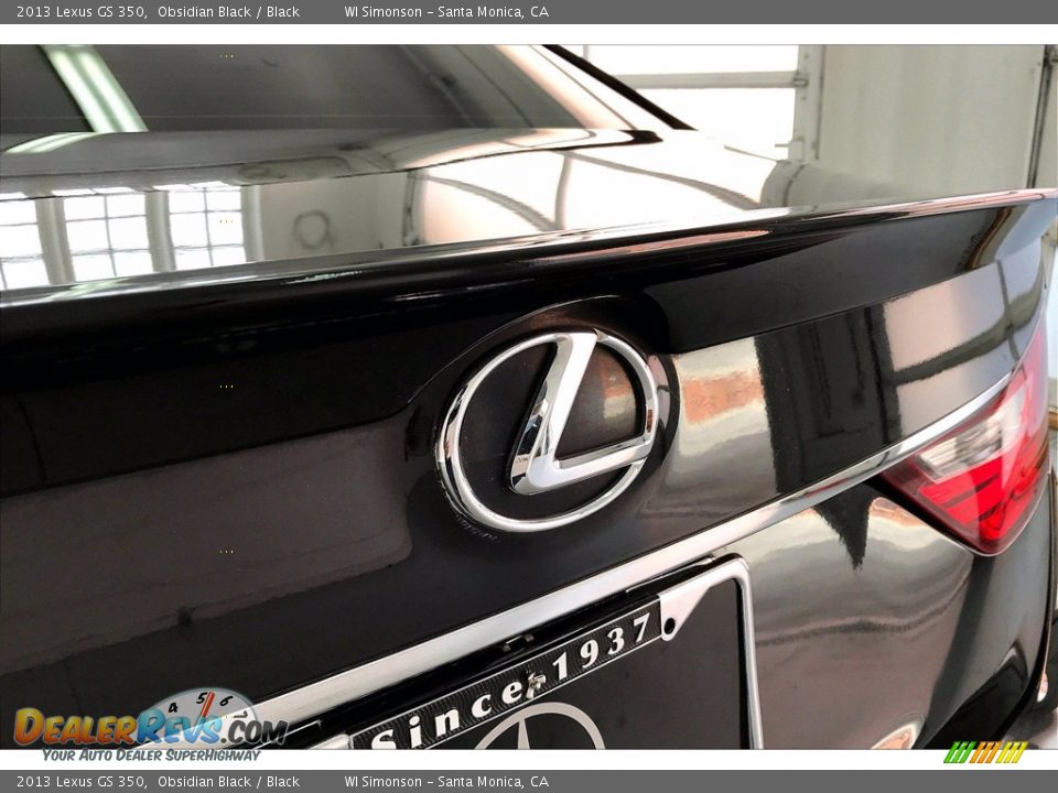 2013 Lexus GS 350 Obsidian Black / Black Photo #30