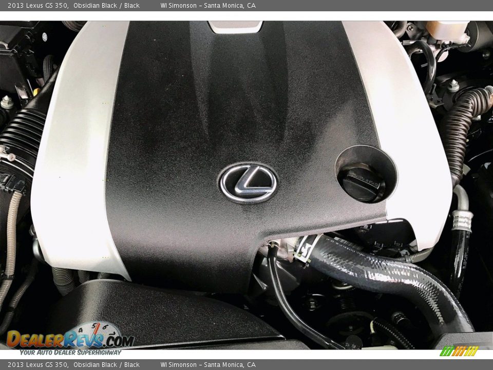 2013 Lexus GS 350 Obsidian Black / Black Photo #31