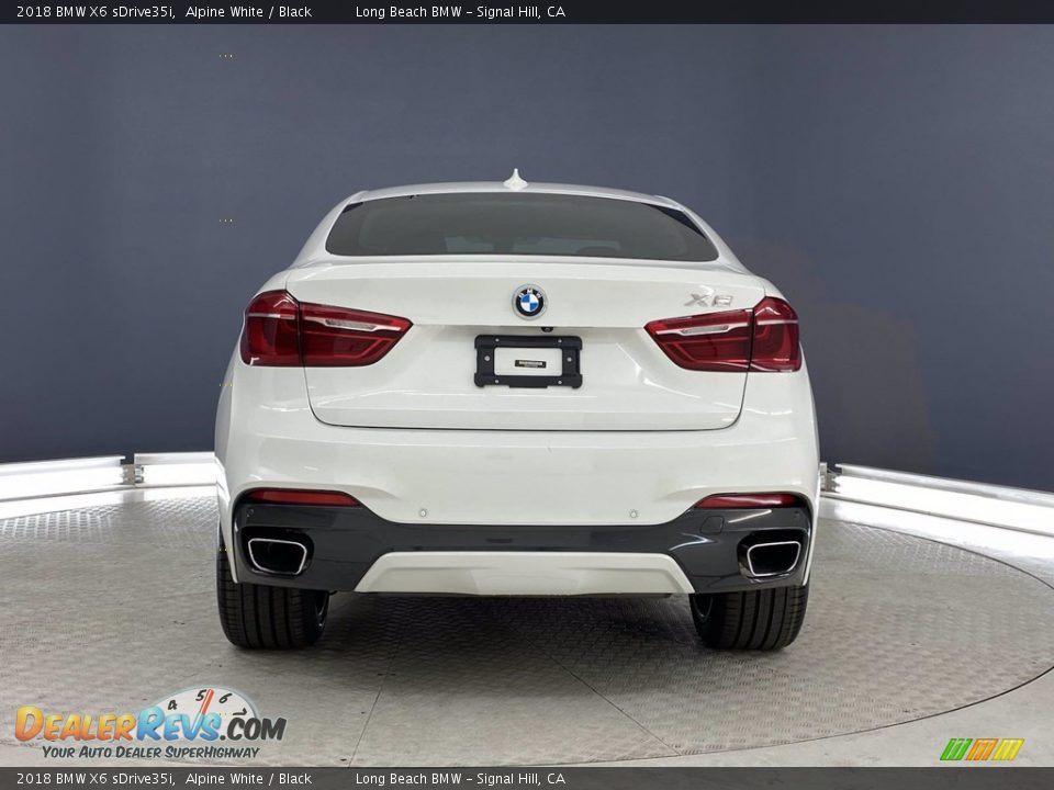 2018 BMW X6 sDrive35i Alpine White / Black Photo #4