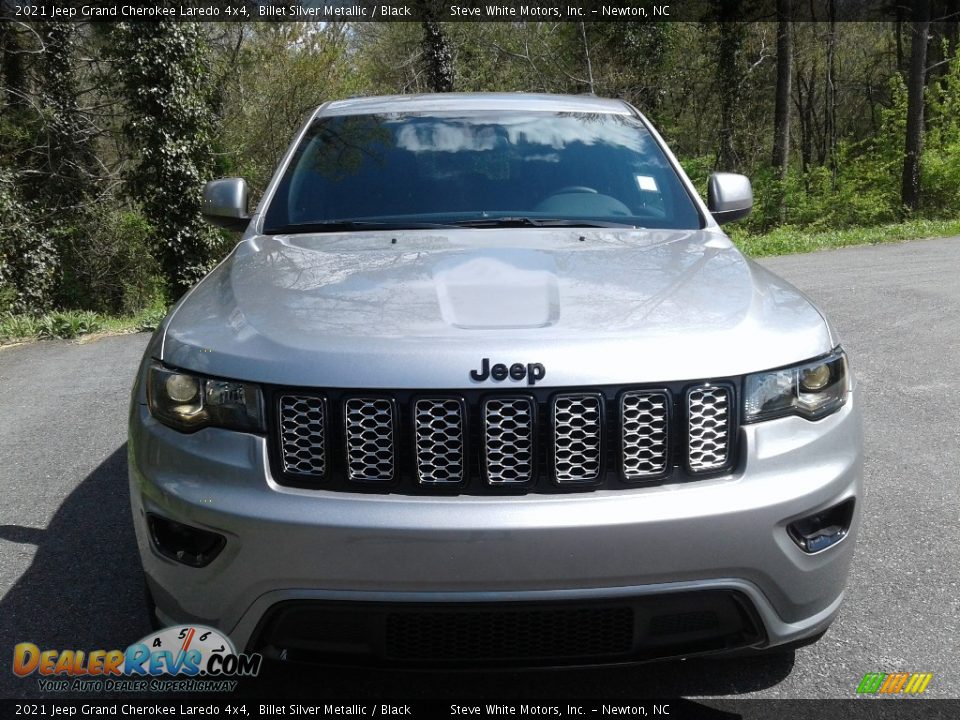 2021 Jeep Grand Cherokee Laredo 4x4 Billet Silver Metallic / Black Photo #3