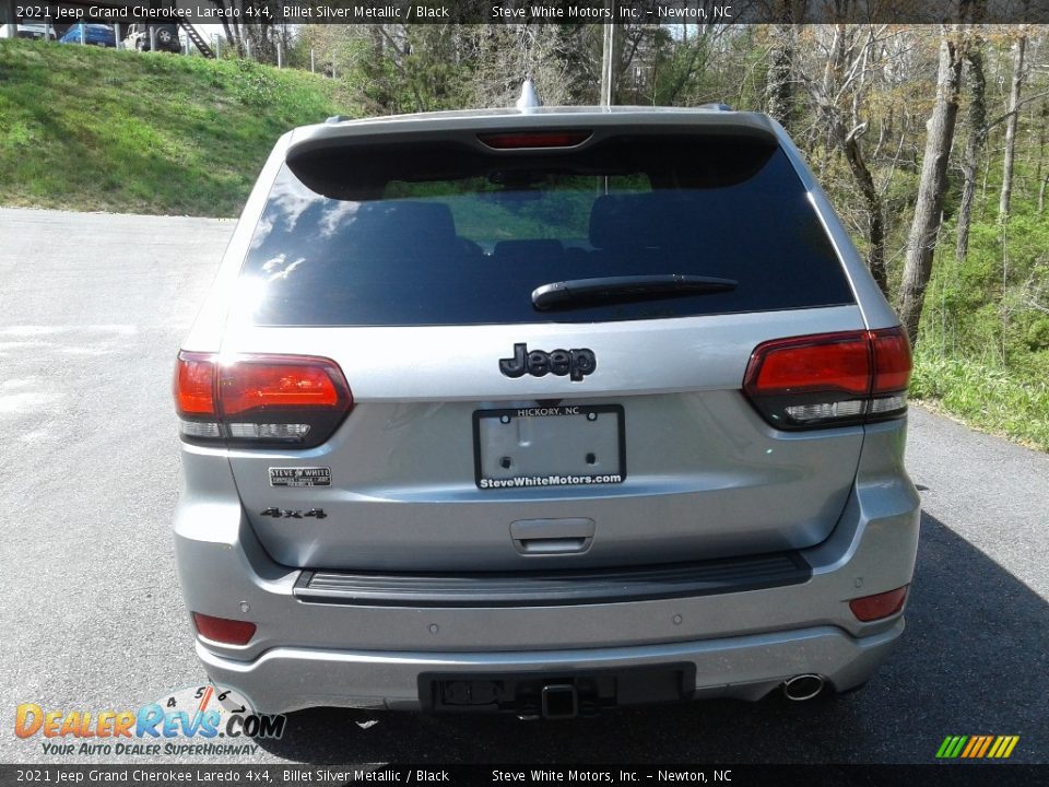 2021 Jeep Grand Cherokee Laredo 4x4 Billet Silver Metallic / Black Photo #7