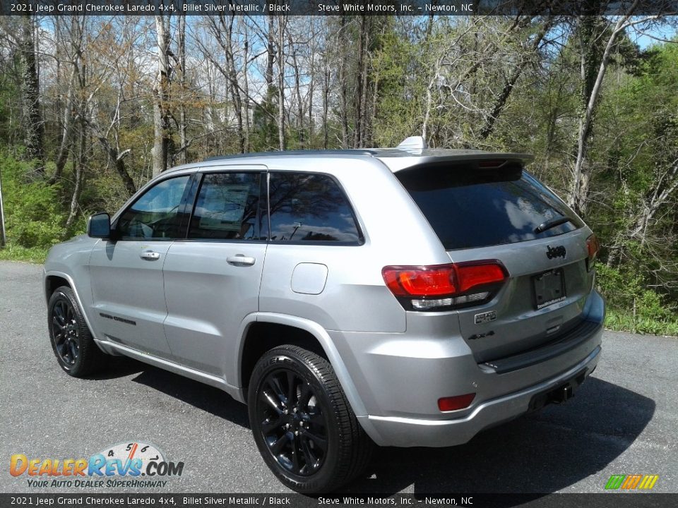 2021 Jeep Grand Cherokee Laredo 4x4 Billet Silver Metallic / Black Photo #8