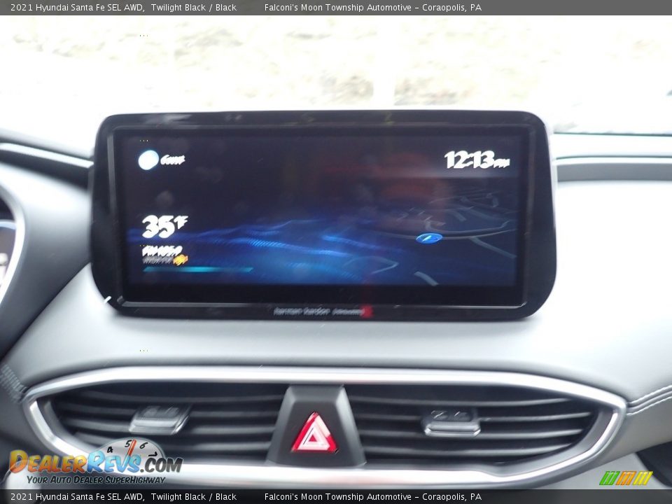 2021 Hyundai Santa Fe SEL AWD Twilight Black / Black Photo #15