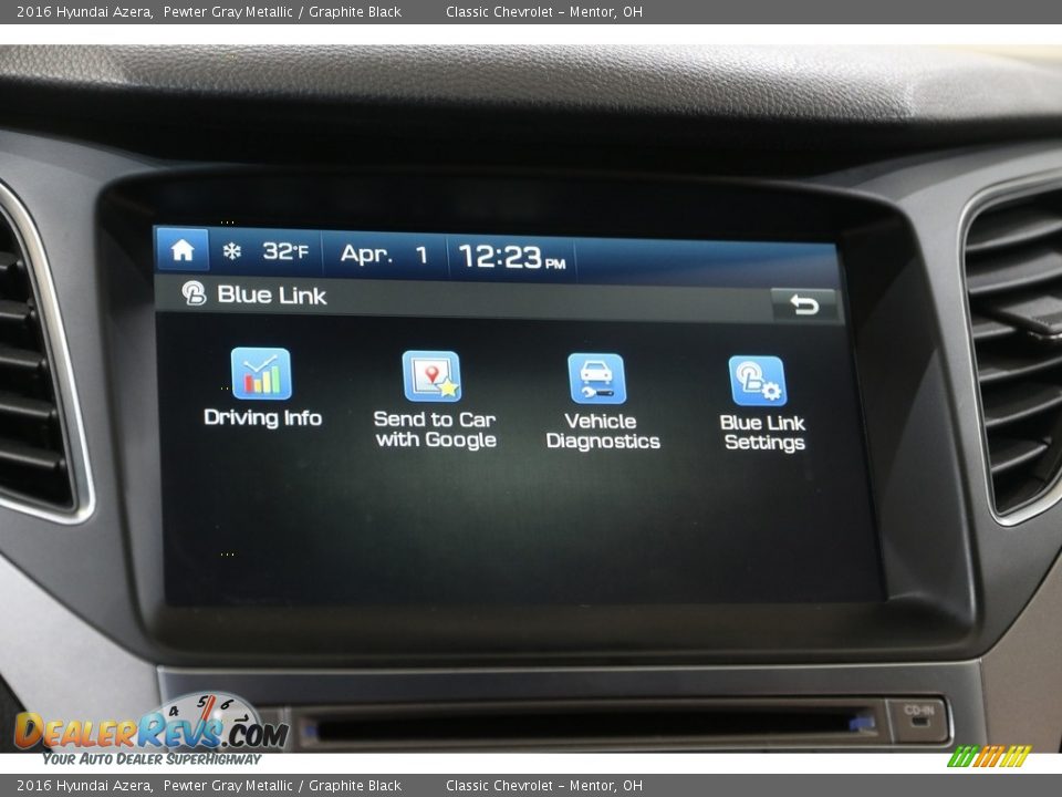 Controls of 2016 Hyundai Azera  Photo #13