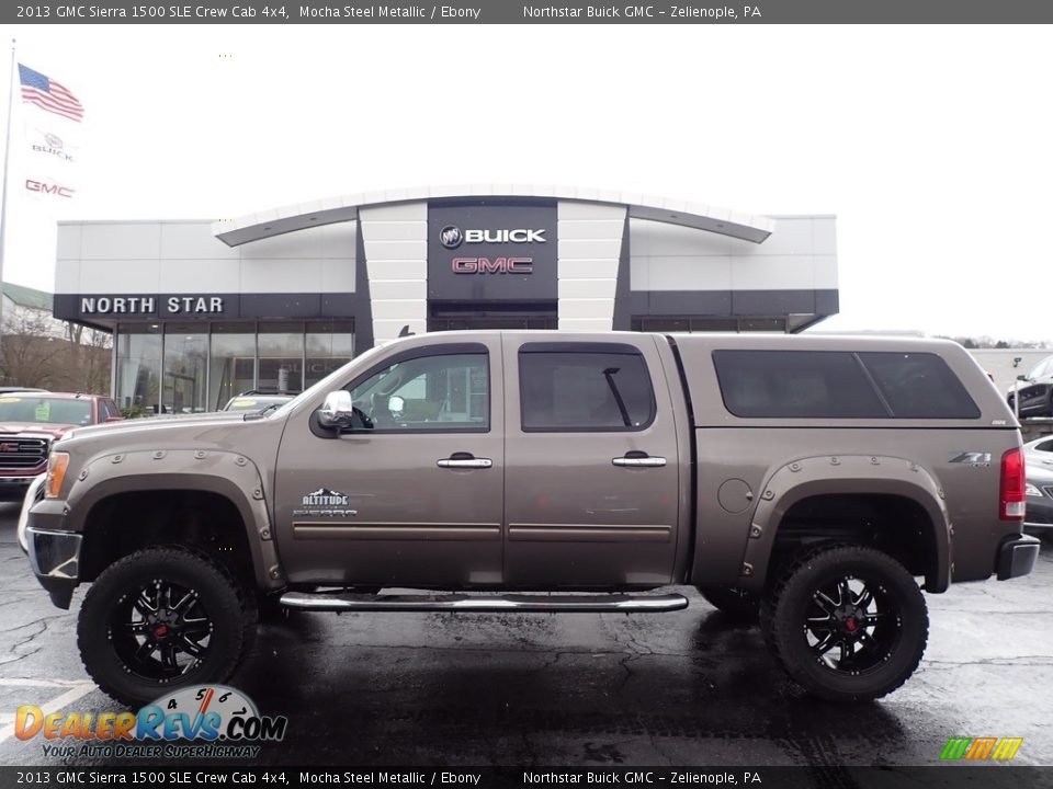 2013 GMC Sierra 1500 SLE Crew Cab 4x4 Mocha Steel Metallic / Ebony Photo #1