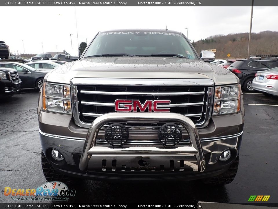 2013 GMC Sierra 1500 SLE Crew Cab 4x4 Mocha Steel Metallic / Ebony Photo #3