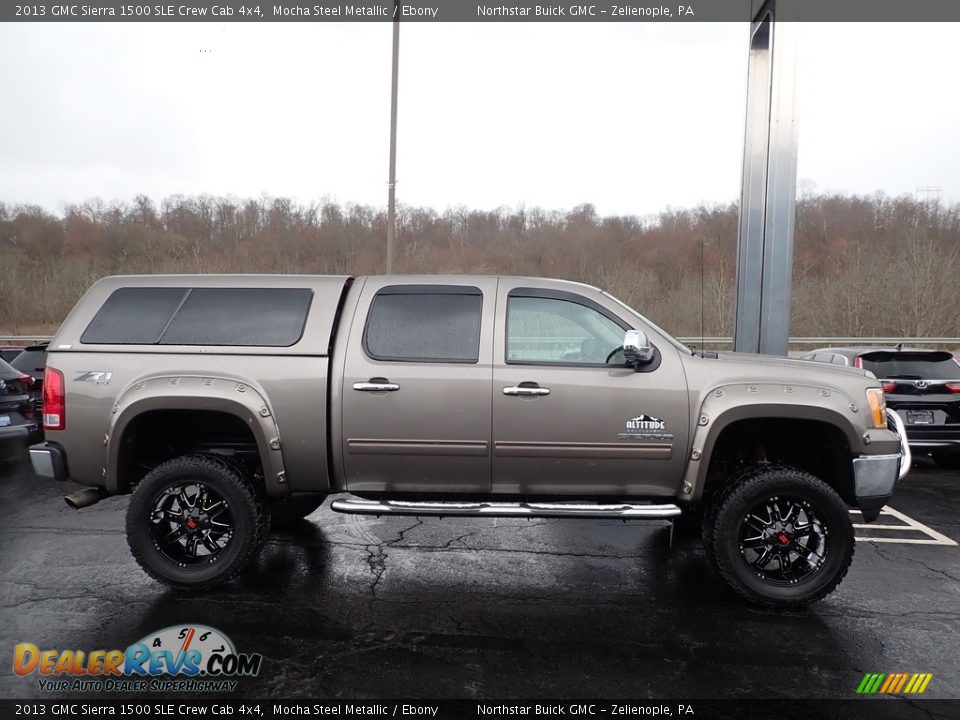 2013 GMC Sierra 1500 SLE Crew Cab 4x4 Mocha Steel Metallic / Ebony Photo #5