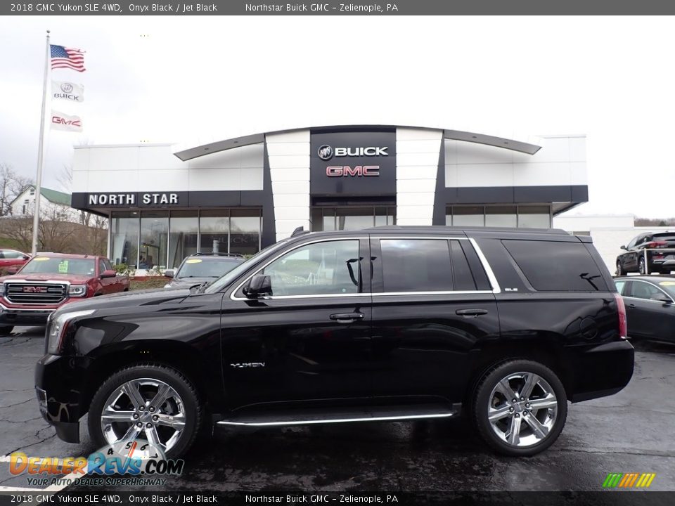 2018 GMC Yukon SLE 4WD Onyx Black / Jet Black Photo #1