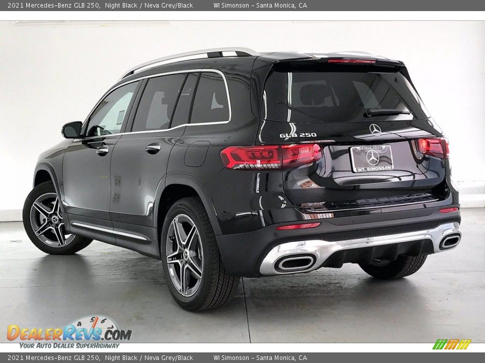 2021 Mercedes-Benz GLB 250 Night Black / Neva Grey/Black Photo #2