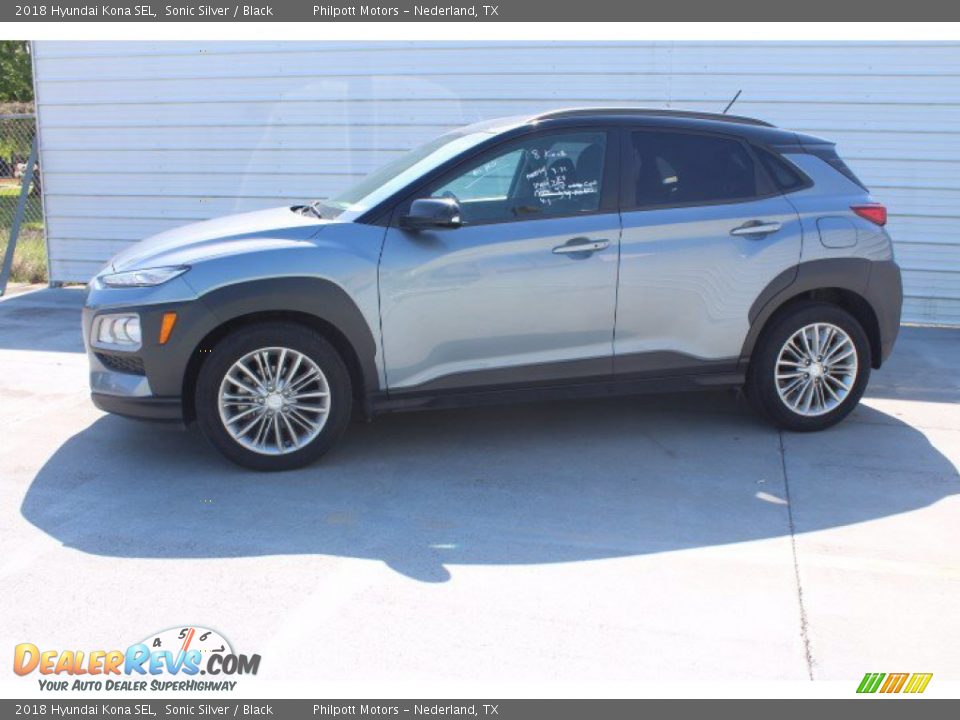 2018 Hyundai Kona SEL Sonic Silver / Black Photo #4