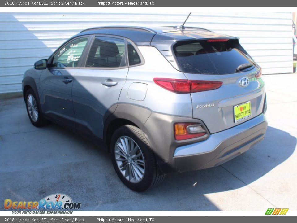 2018 Hyundai Kona SEL Sonic Silver / Black Photo #5