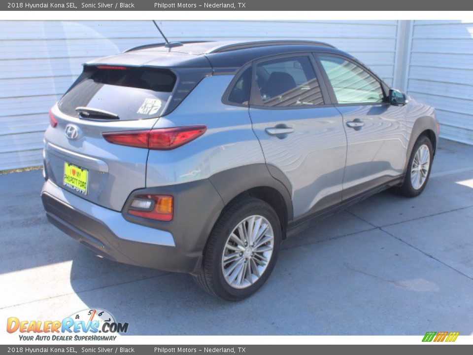 2018 Hyundai Kona SEL Sonic Silver / Black Photo #7