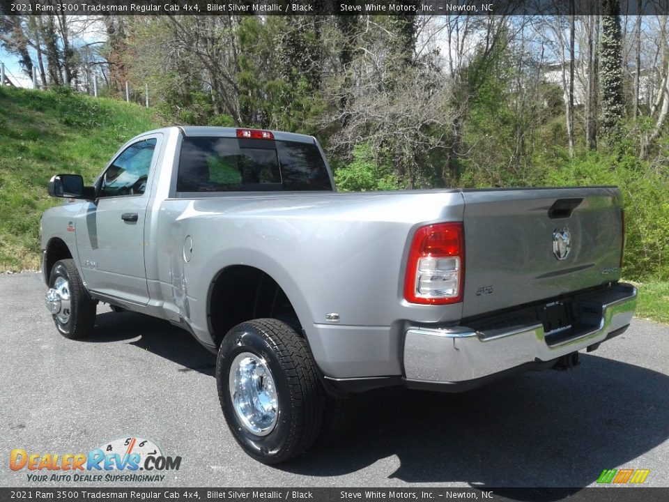 2021 Ram 3500 Tradesman Regular Cab 4x4 Billet Silver Metallic / Black Photo #9