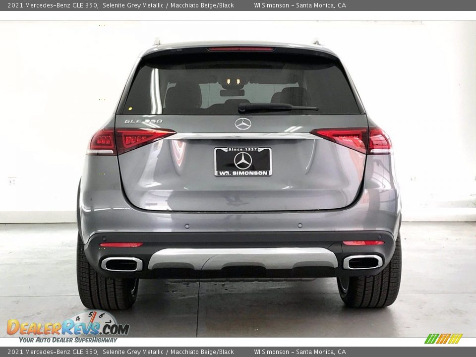 2021 Mercedes-Benz GLE 350 Selenite Grey Metallic / Macchiato Beige/Black Photo #3