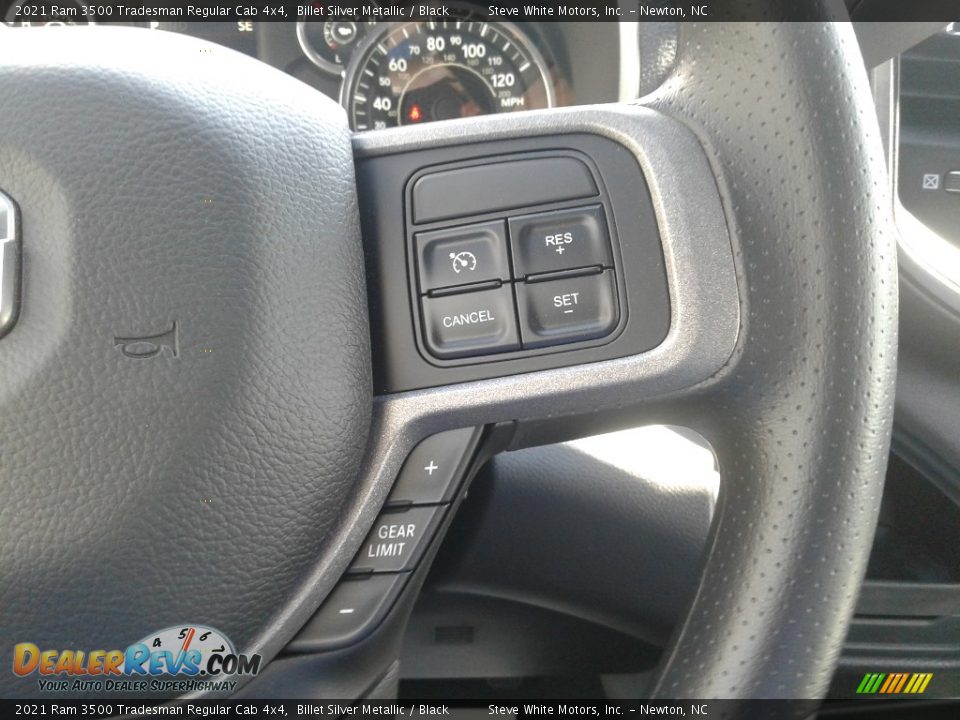 2021 Ram 3500 Tradesman Regular Cab 4x4 Steering Wheel Photo #16