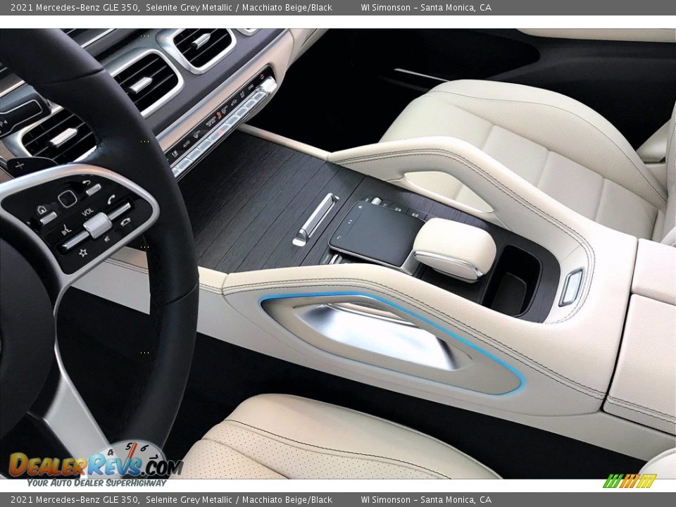 2021 Mercedes-Benz GLE 350 Selenite Grey Metallic / Macchiato Beige/Black Photo #8