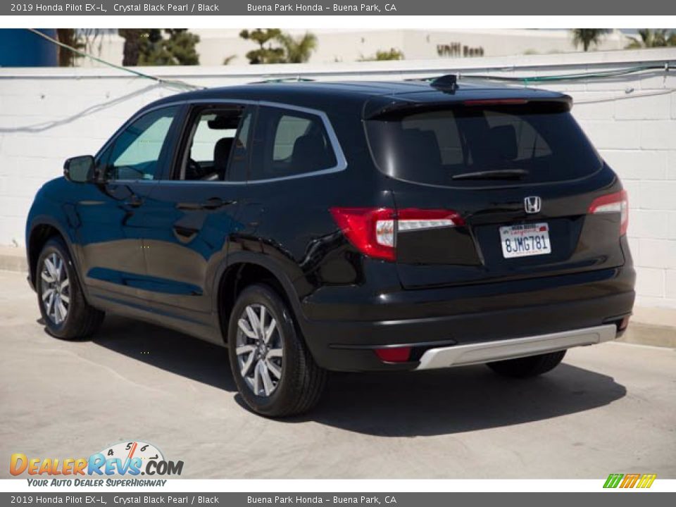 2019 Honda Pilot EX-L Crystal Black Pearl / Black Photo #2