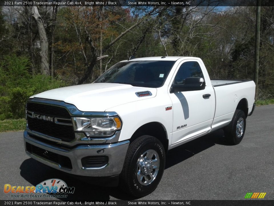 2021 Ram 2500 Tradesman Regular Cab 4x4 Bright White / Black Photo #2