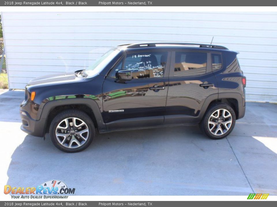 2018 Jeep Renegade Latitude 4x4 Black / Black Photo #4