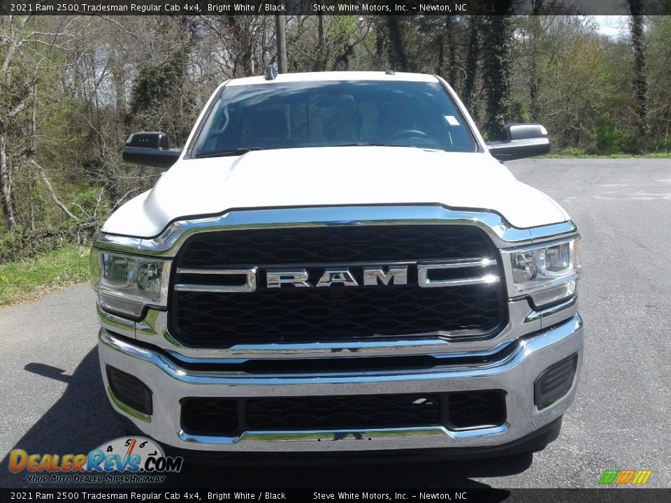 2021 Ram 2500 Tradesman Regular Cab 4x4 Bright White / Black Photo #3