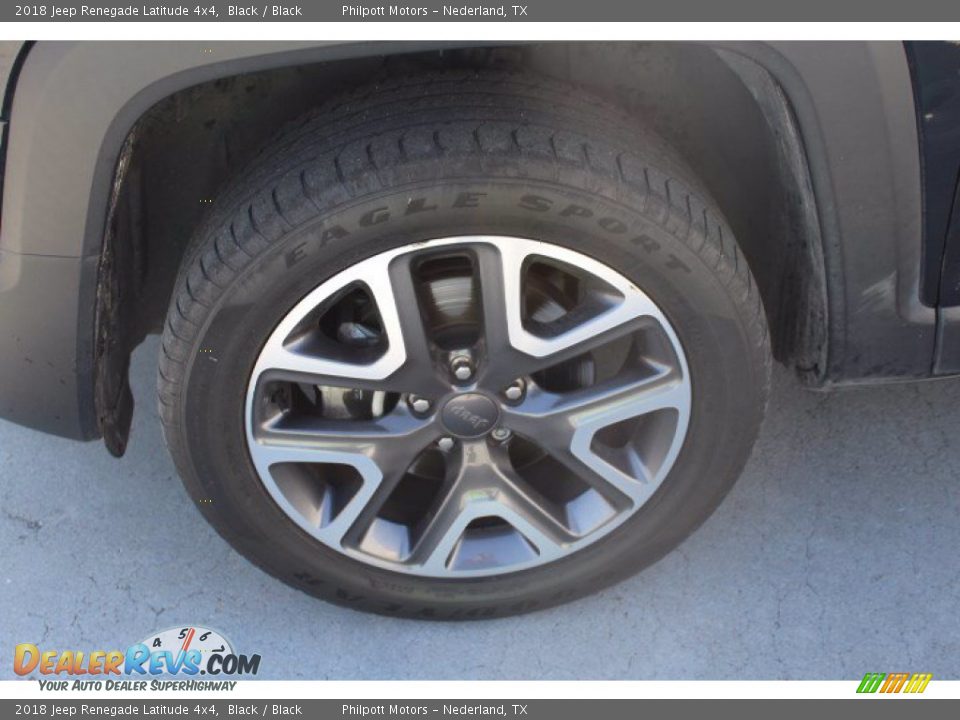 2018 Jeep Renegade Latitude 4x4 Black / Black Photo #5