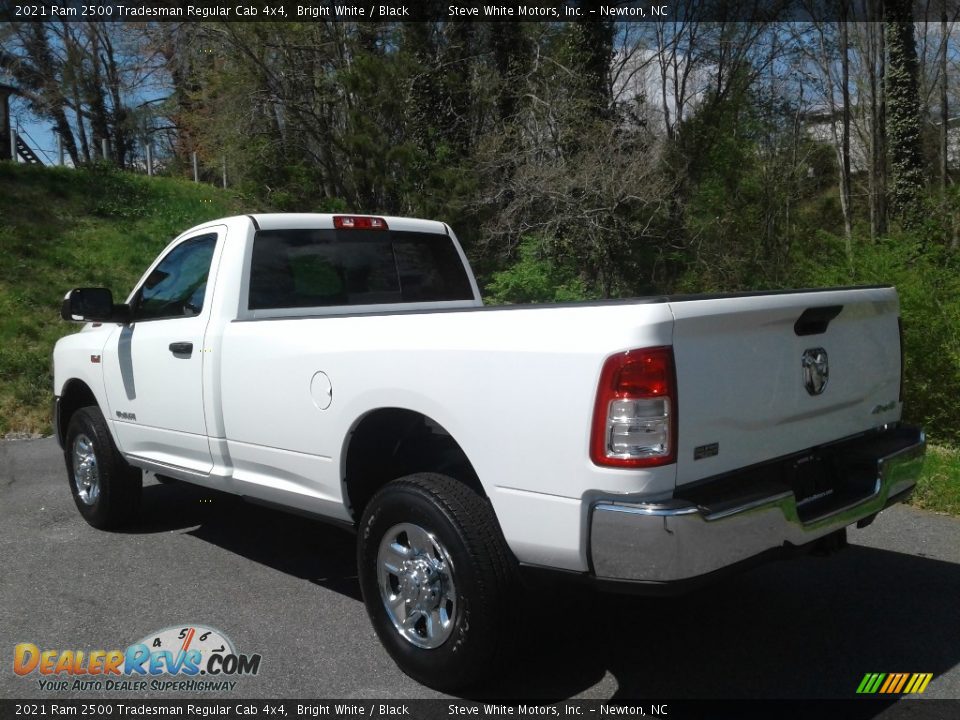 2021 Ram 2500 Tradesman Regular Cab 4x4 Bright White / Black Photo #9