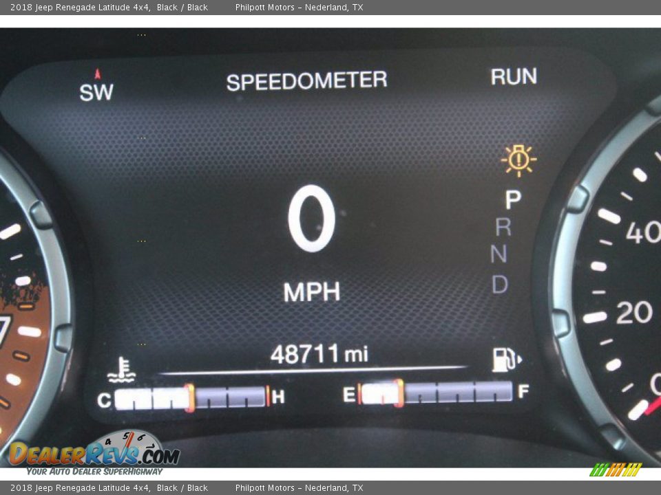 2018 Jeep Renegade Latitude 4x4 Black / Black Photo #19