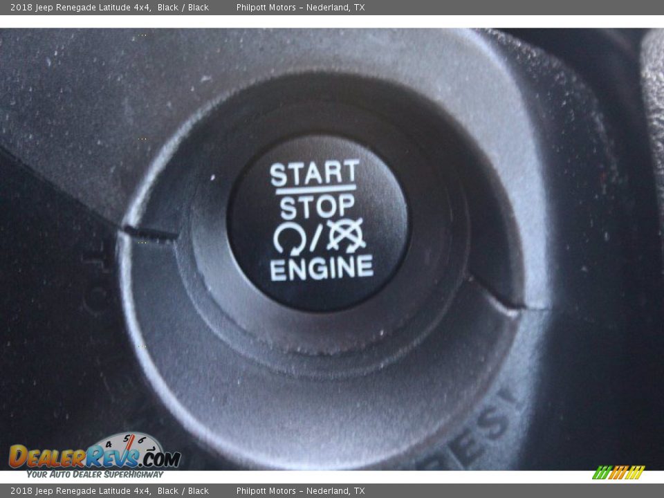 2018 Jeep Renegade Latitude 4x4 Black / Black Photo #22