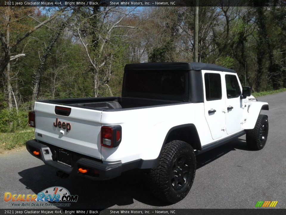 2021 Jeep Gladiator Mojave 4x4 Bright White / Black Photo #6