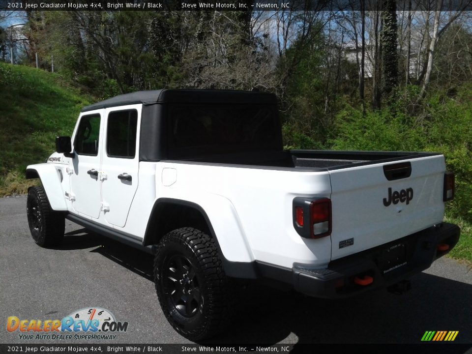 2021 Jeep Gladiator Mojave 4x4 Bright White / Black Photo #9