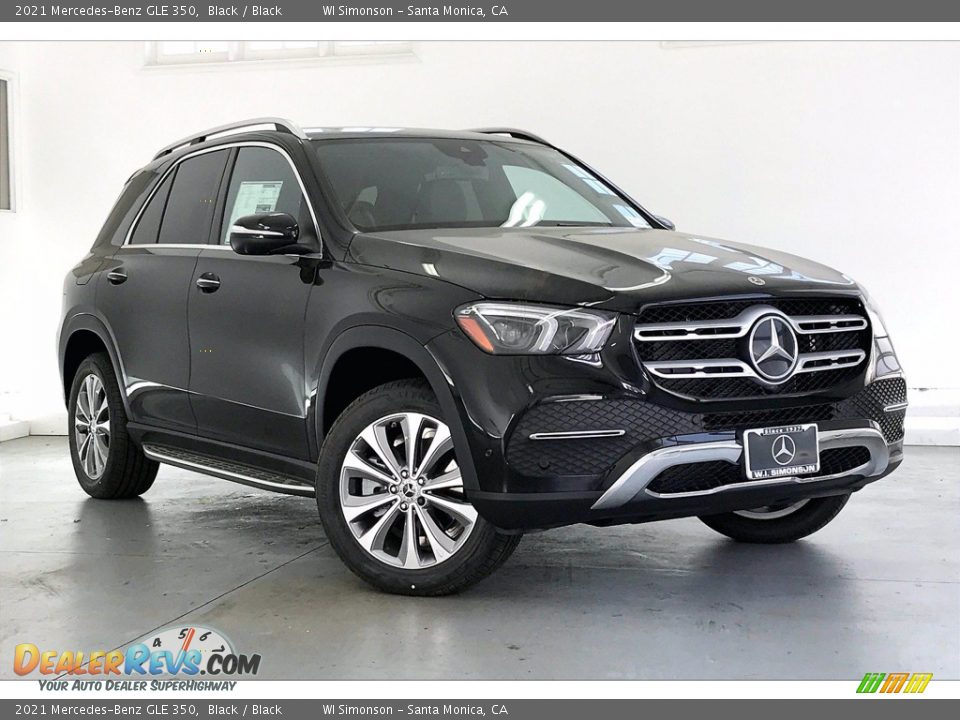 2021 Mercedes-Benz GLE 350 Black / Black Photo #12