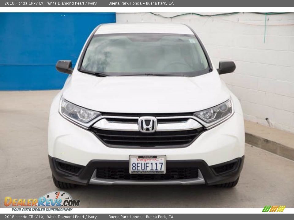 2018 Honda CR-V LX White Diamond Pearl / Ivory Photo #7