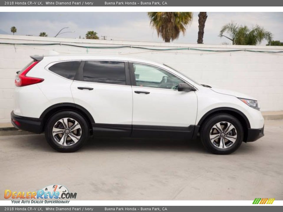 2018 Honda CR-V LX White Diamond Pearl / Ivory Photo #12