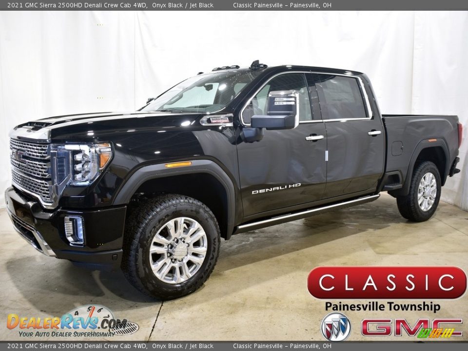 2021 GMC Sierra 2500HD Denali Crew Cab 4WD Onyx Black / Jet Black Photo #1