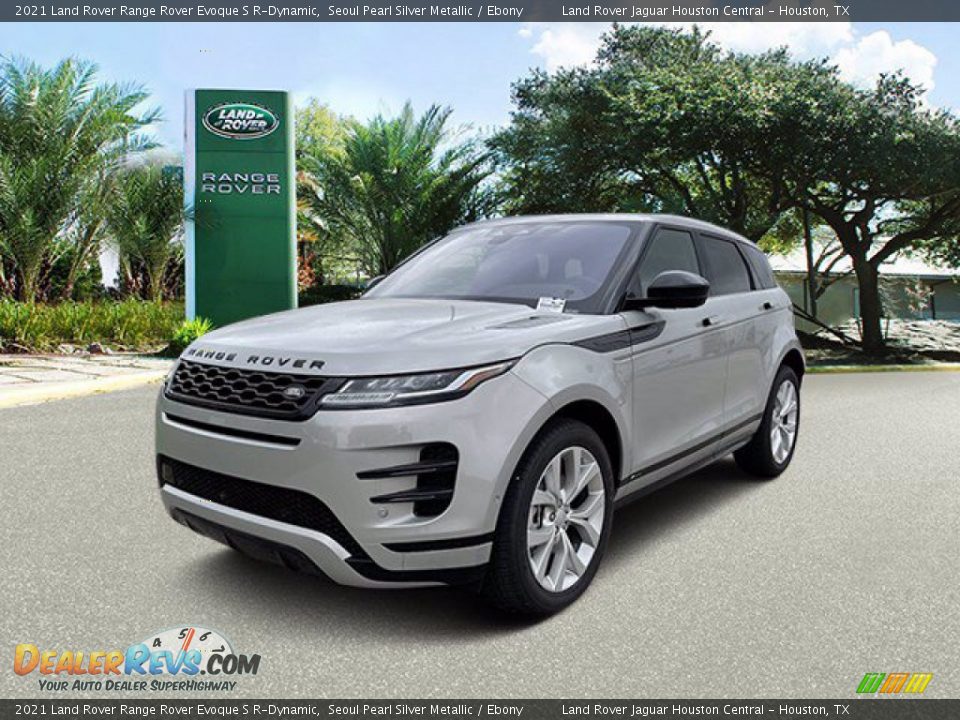 2021 Land Rover Range Rover Evoque S R-Dynamic Seoul Pearl Silver Metallic / Ebony Photo #1