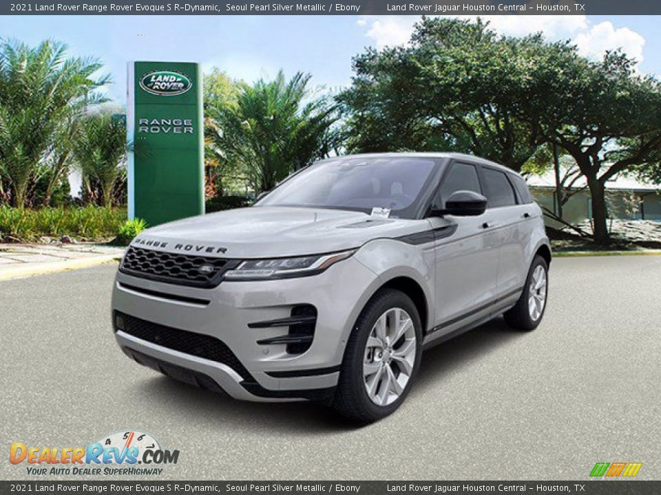 2021 Land Rover Range Rover Evoque S R-Dynamic Seoul Pearl Silver Metallic / Ebony Photo #2