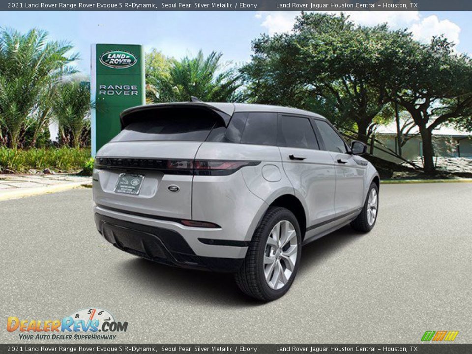 2021 Land Rover Range Rover Evoque S R-Dynamic Seoul Pearl Silver Metallic / Ebony Photo #3