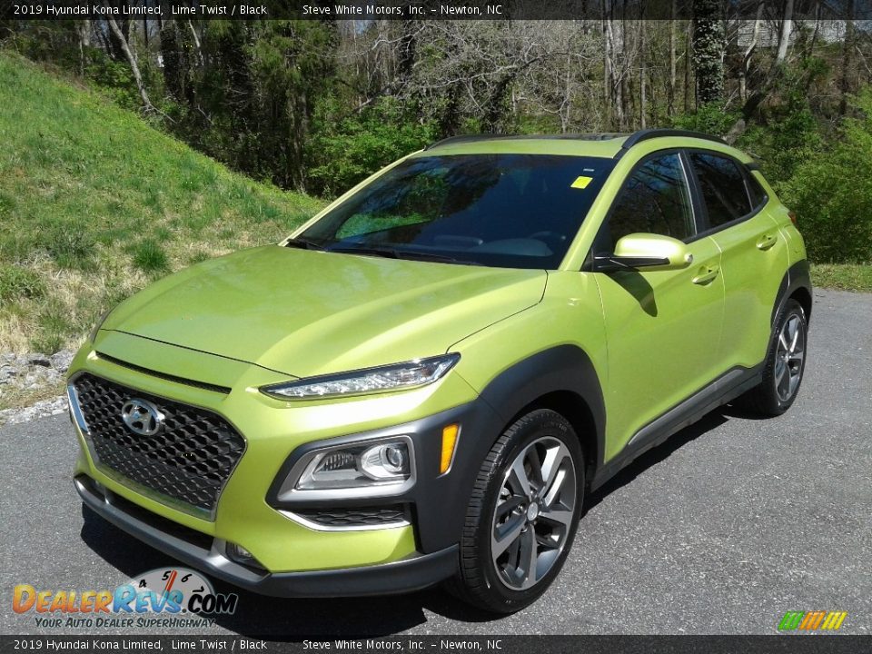 2019 Hyundai Kona Limited Lime Twist / Black Photo #3